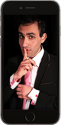 Tour de magie sur iPhone, Magicien smartphone